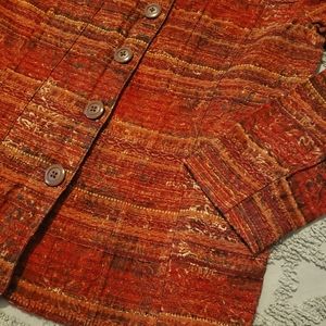 Christopher & Banks Button Blazer Small